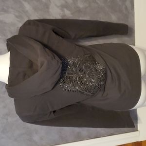 Rock & Republic Star Wars Darth Vader Zipper Front Hoodie Sz XS